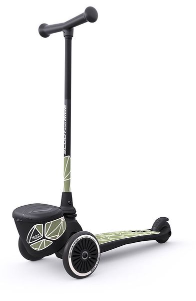 Scoot & Ride Highwaykick 2 Lifestyle Scooter - Green Lines