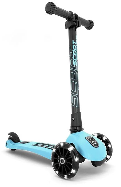 Scoot & Ride HighwayKick3 LED Scooter - Blueberry