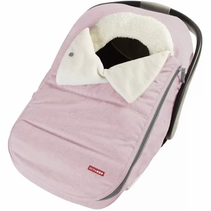 Skp Hop Stroll & Go Car Seat Cover - Pink Heather