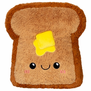 Squishable Comfort Food - Buttered Toast, 17"