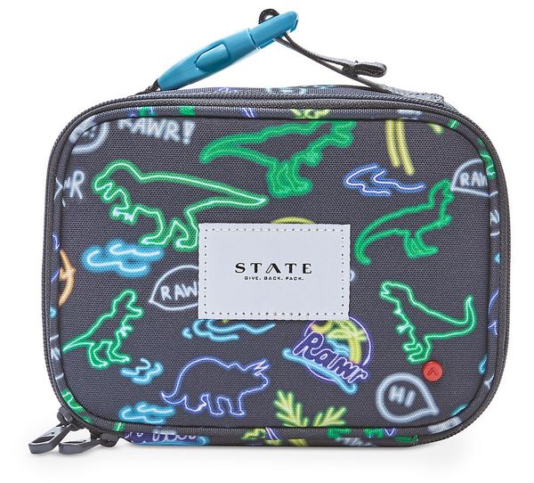 State Bags Mini Rodgers Snack Pack - Neon Dino