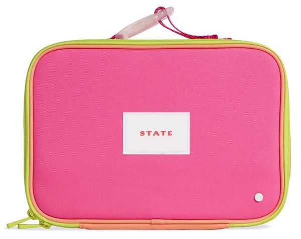 State Bags Rodgers Lunch Box - Orange / Pink