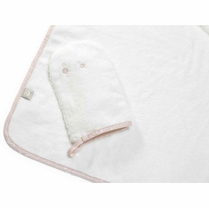Stokke Hooded Towel - Pink Bee