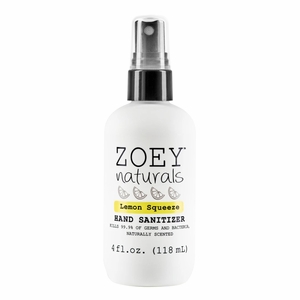 Zoey Naturals Hand Sanitizer - Lemon Squeeze