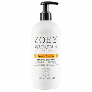 Zoey Naturals Head to Toe Wash - Sweet Citrus