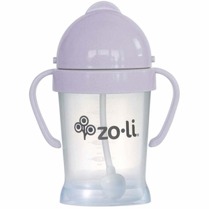 Zoli Bot Weighted Straw Sippy Cup, 6oz - Lilac