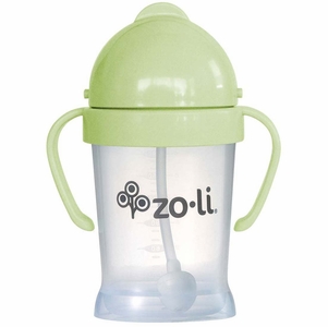 Zoli Bot Weighted Straw Sippy Cup, 6oz - Sage Green