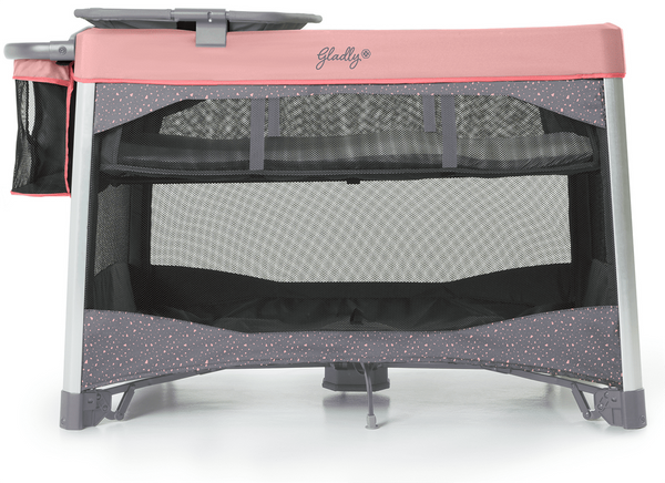 Gladly Family Merritt Portable Playard Suite - Crystal Pink