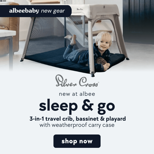 NEW Silver Cross Sleep and Go Travel Cribs