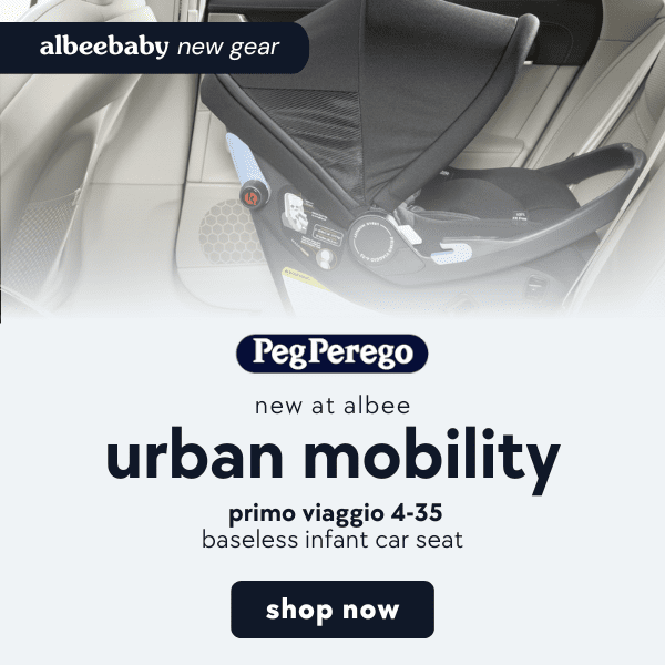 NEW Peg Perego Urban Mobility Baseless Infant Car Seat